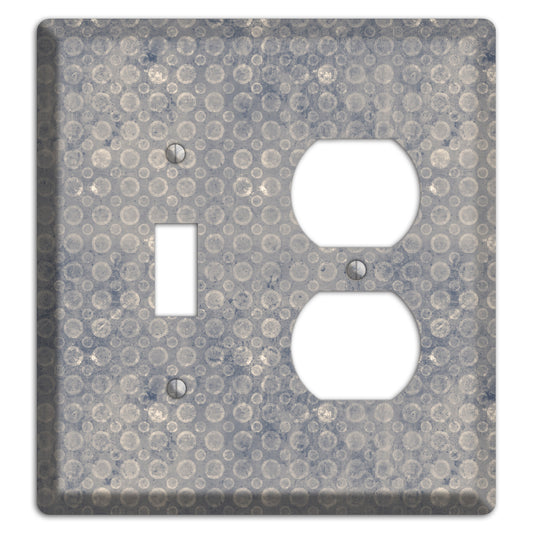 Grey Circles Toggle / Duplex Wallplate