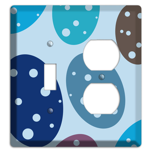 Blue Eggs Toggle / Duplex Wallplate