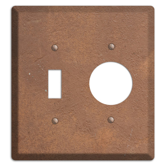 Brown Concrete Toggle / Receptacle Wallplate