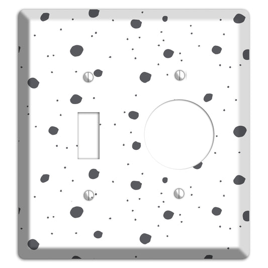 Abstract 28 Toggle / Receptacle Wallplate