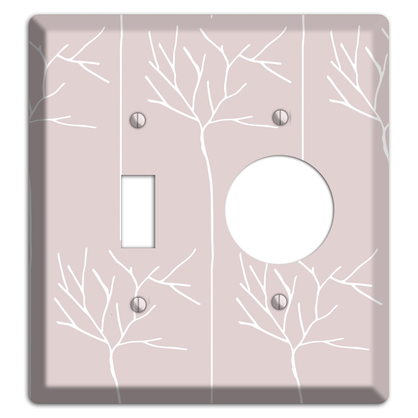 Abstract 25 Toggle / Receptacle Wallplate