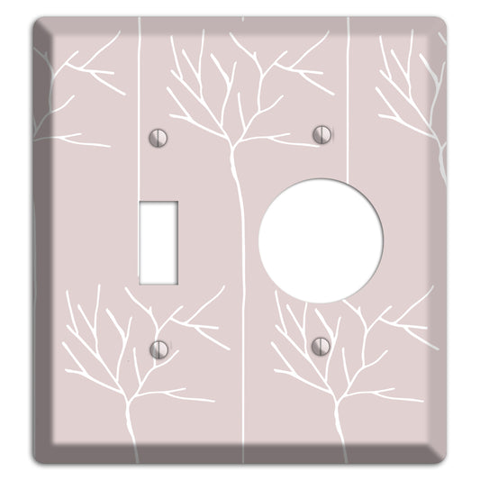 Abstract 25 Toggle / Receptacle Wallplate