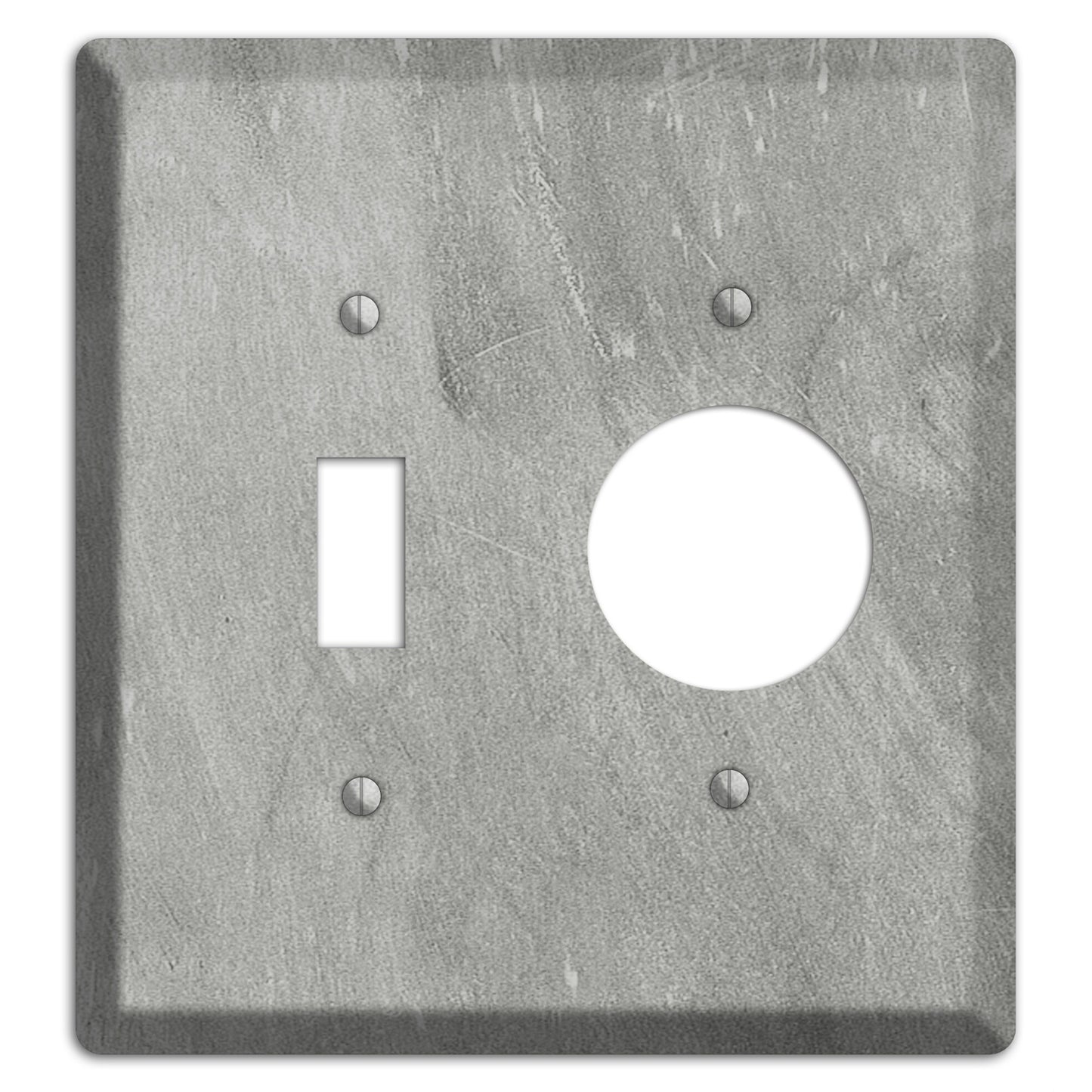 Chalk Grey Toggle / Receptacle Wallplate