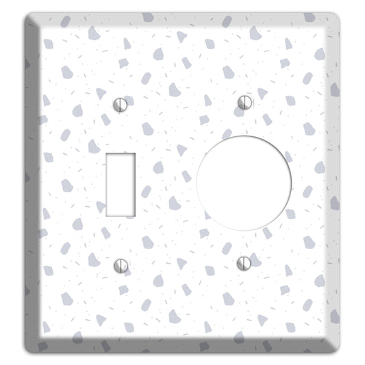 Abstract 9 Toggle / Receptacle Wallplate