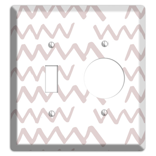 Abstract 19 Toggle / Receptacle Wallplate