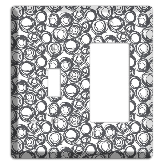 Abstract 24 Toggle / Rocker Wallplate