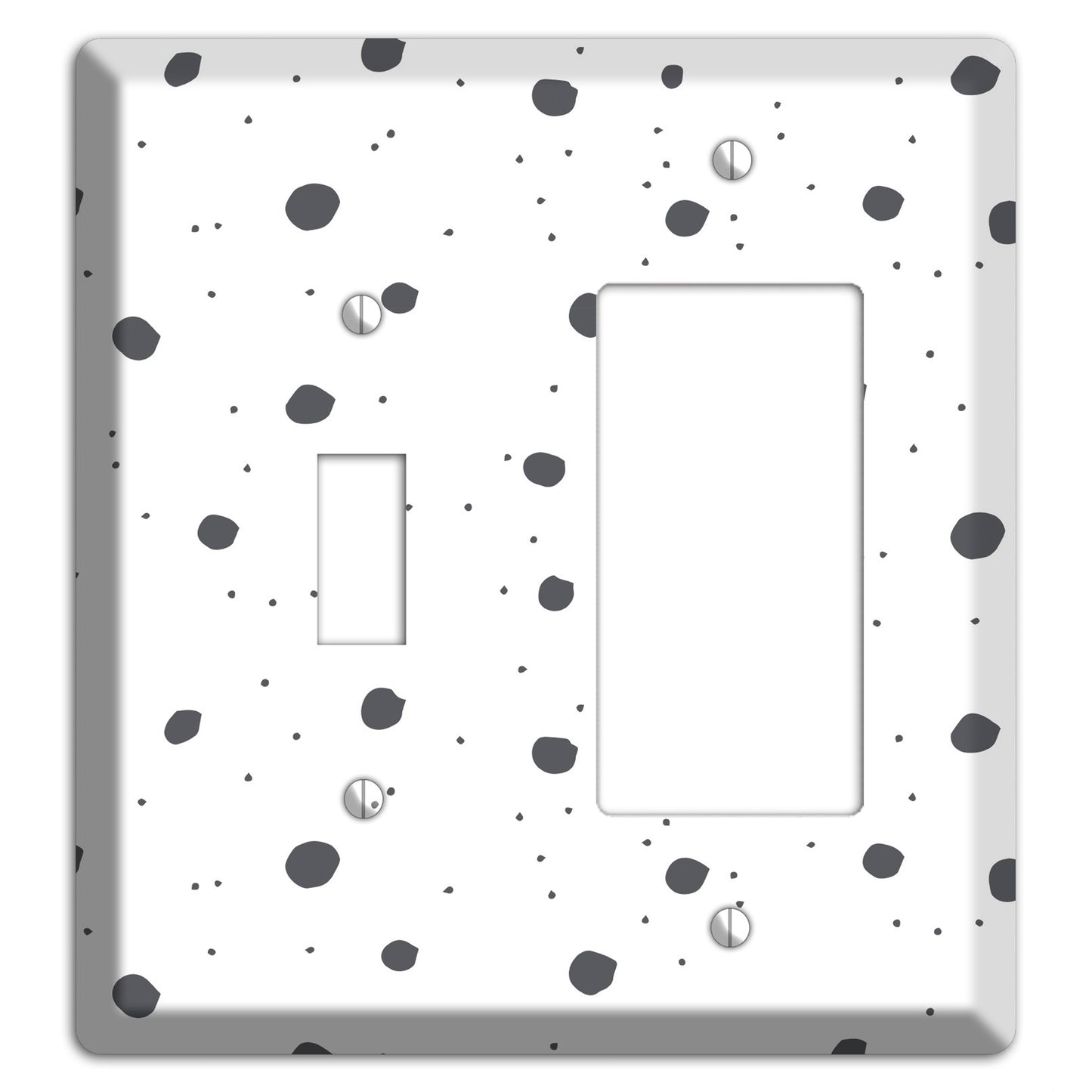 Abstract 28 Toggle / Rocker Wallplate