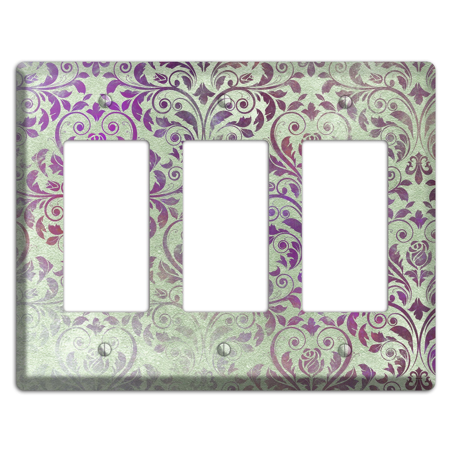 Venus Whimsical Damask 3 Rocker Wallplate