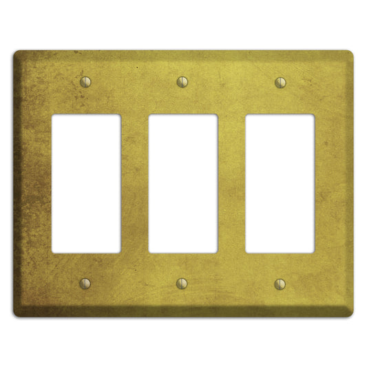 Husk Vintage Grunge 3 Rocker Wallplate