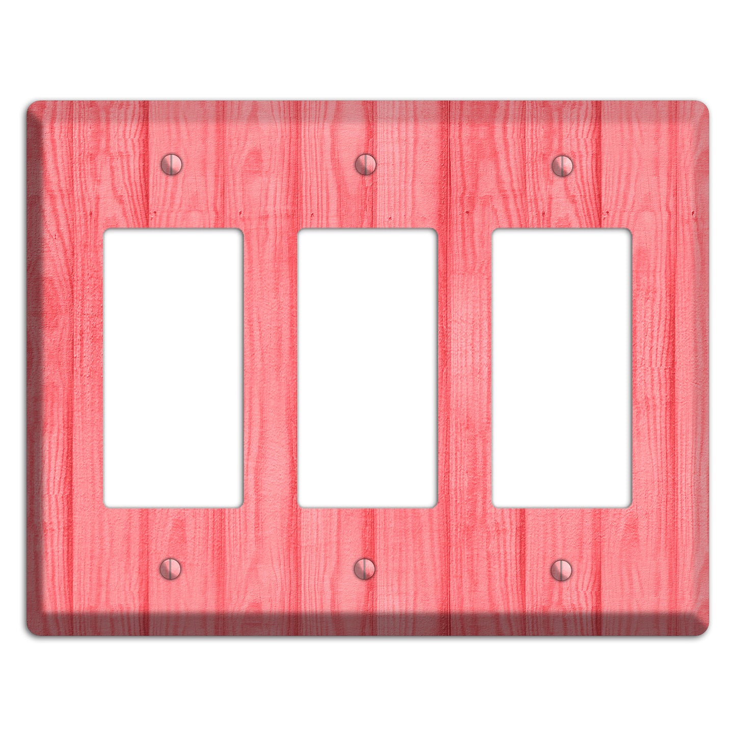 Geraldine Soft Coral 3 Rocker Wallplate