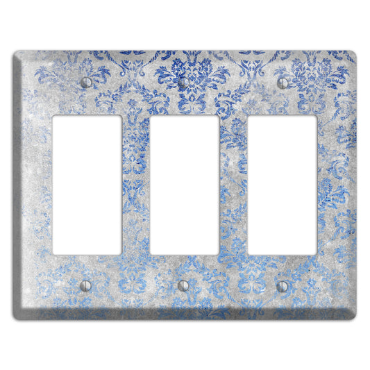 Loblolly Whimsical Damask 3 Rocker Wallplate