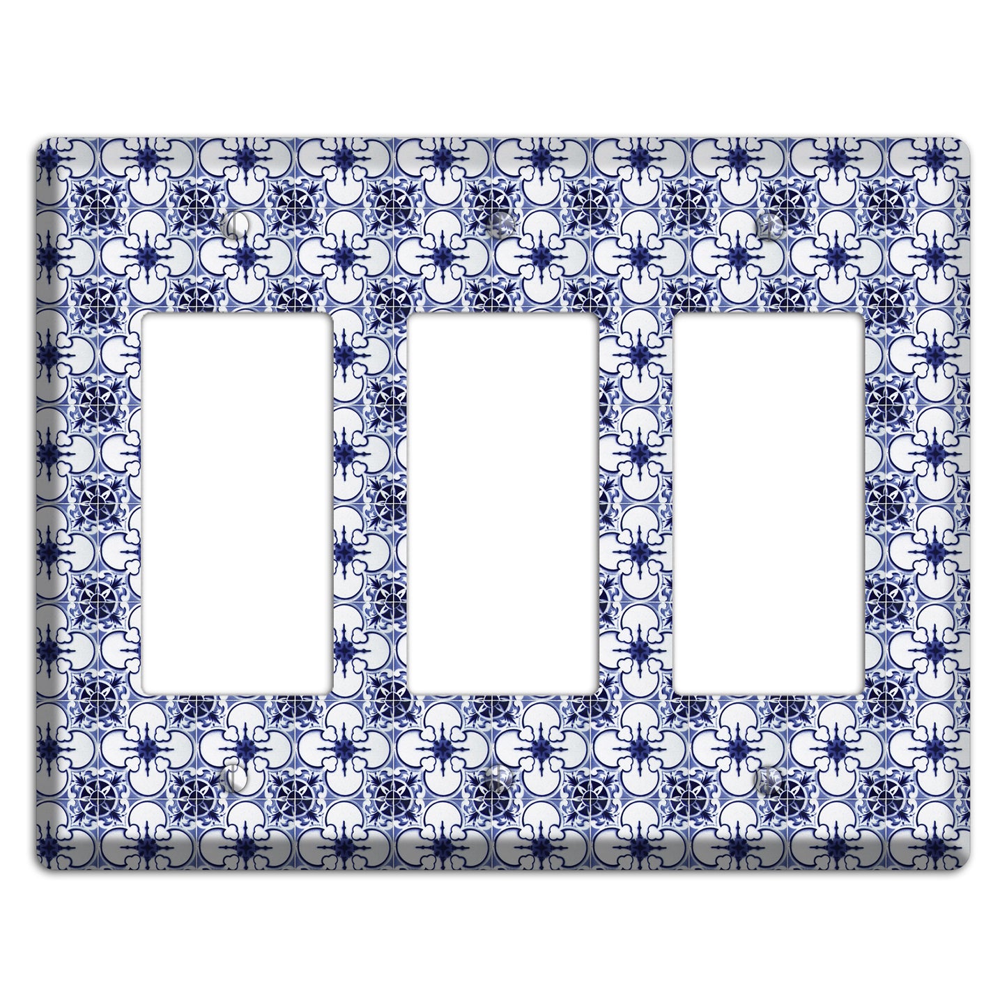 Tavira Tiles 9 3 Rocker Wallplate