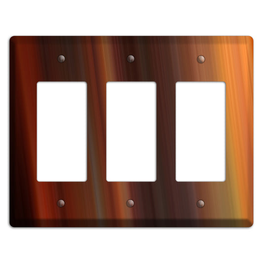 Maroon Ray of Light 3 Rocker Wallplate