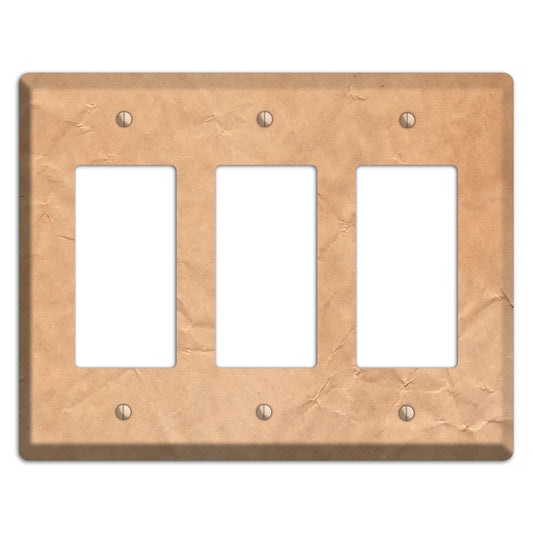 Aged Paper 6 3 Rocker Wallplate