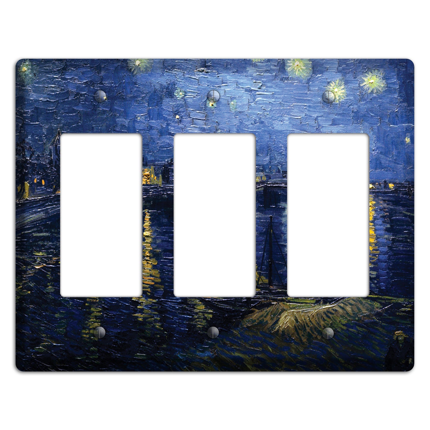 Vincent Van Gogh 3 Rocker Wallplate