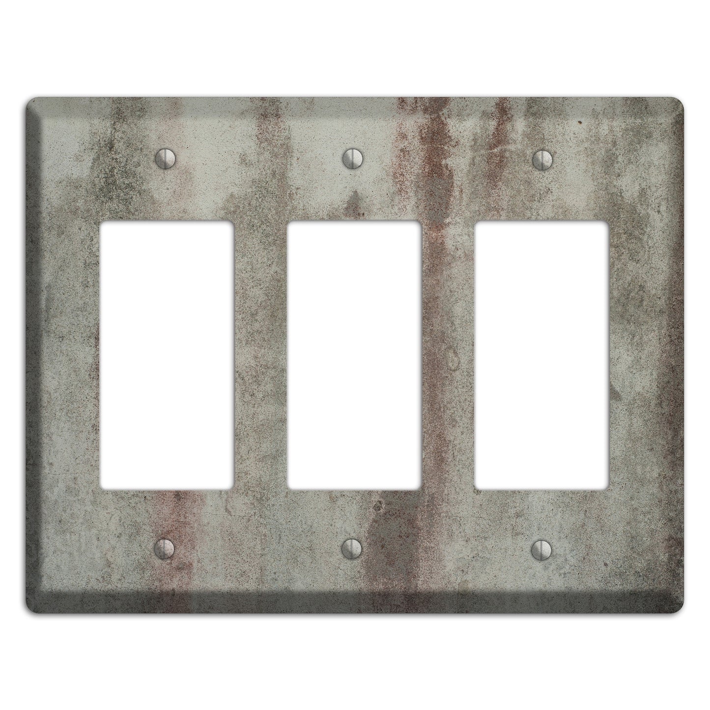 Old Concrete 15 3 Rocker Wallplate