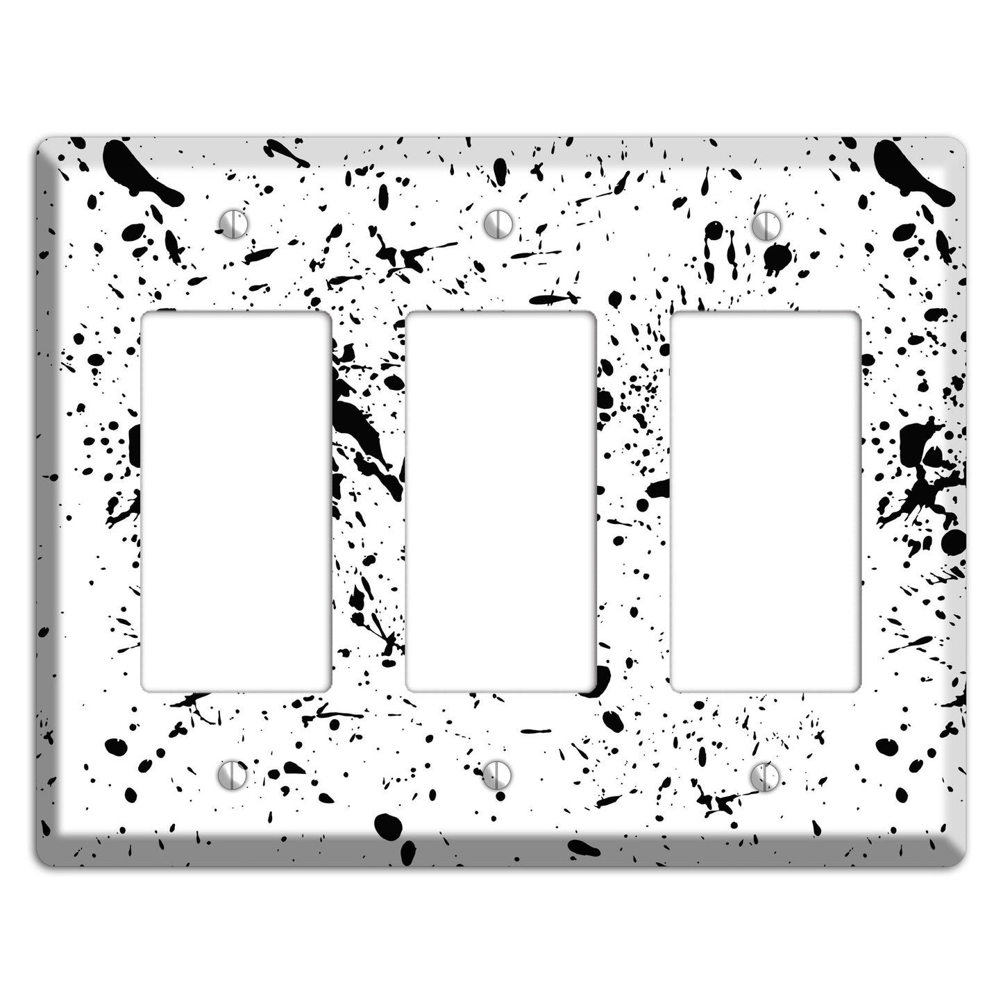 Ink Splash 4 3 Rocker Wallplate