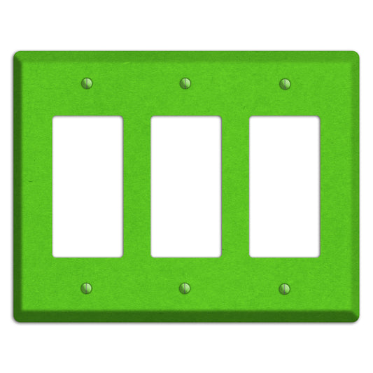 Kelly Green Kraft 3 Rocker Wallplate