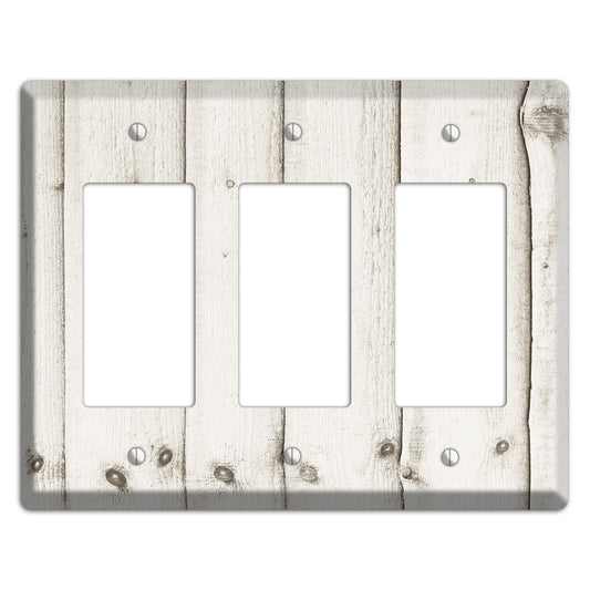 Swirl Antique 3 Rocker Wallplate