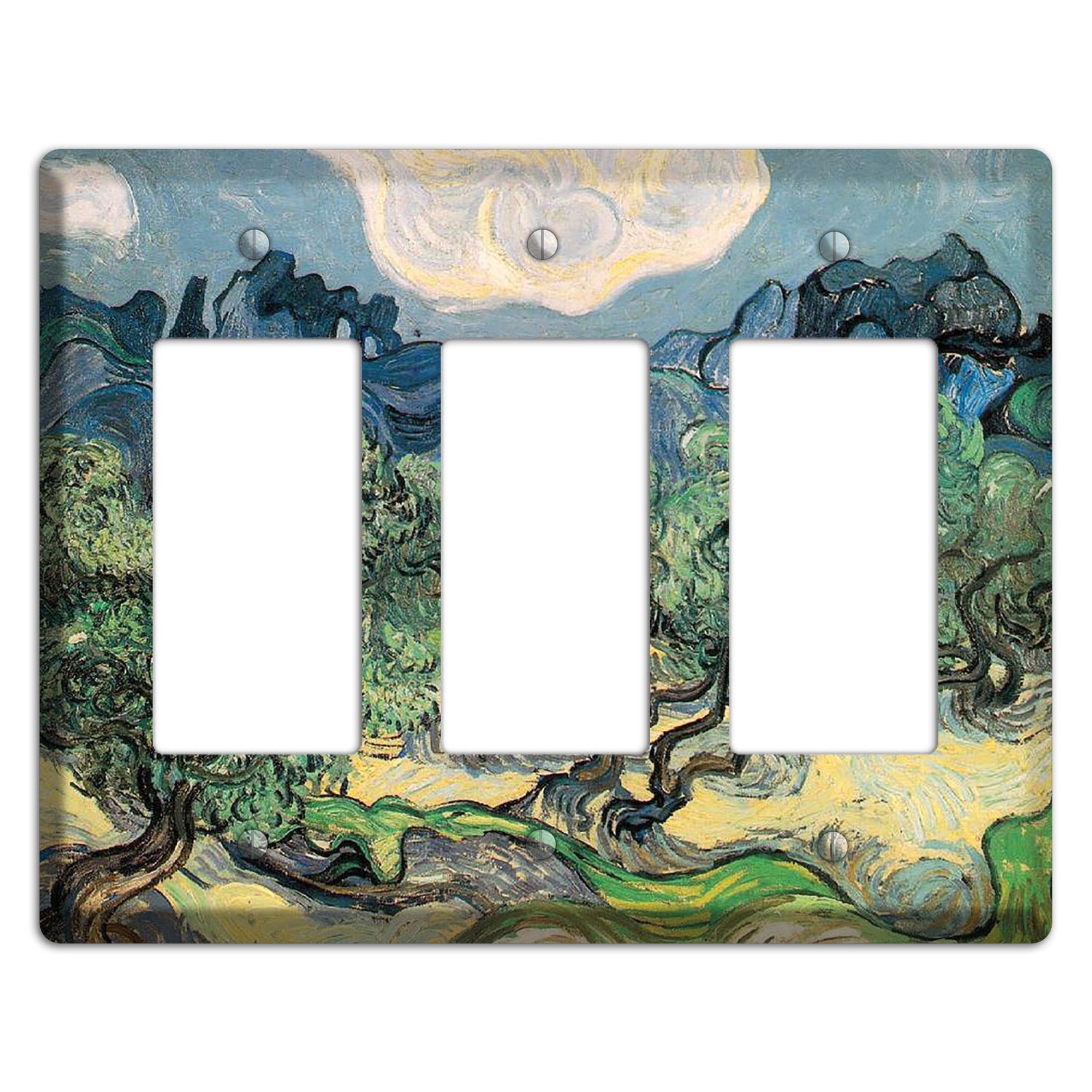 Vincent Van Gogh 5 3 Rocker Wallplate