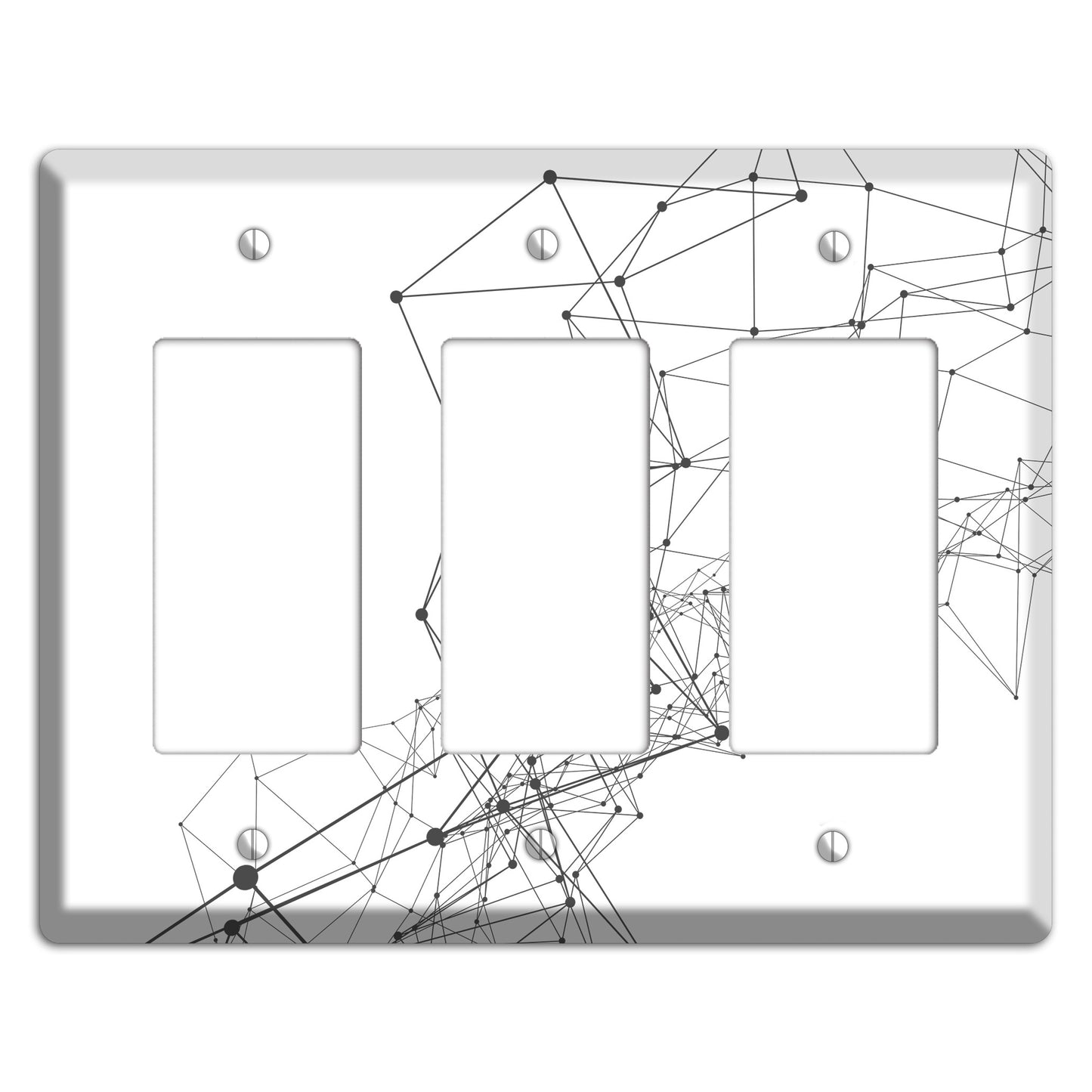 Linear C 3 Rocker Wallplate