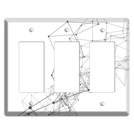 Linear C 3 Rocker Wallplate