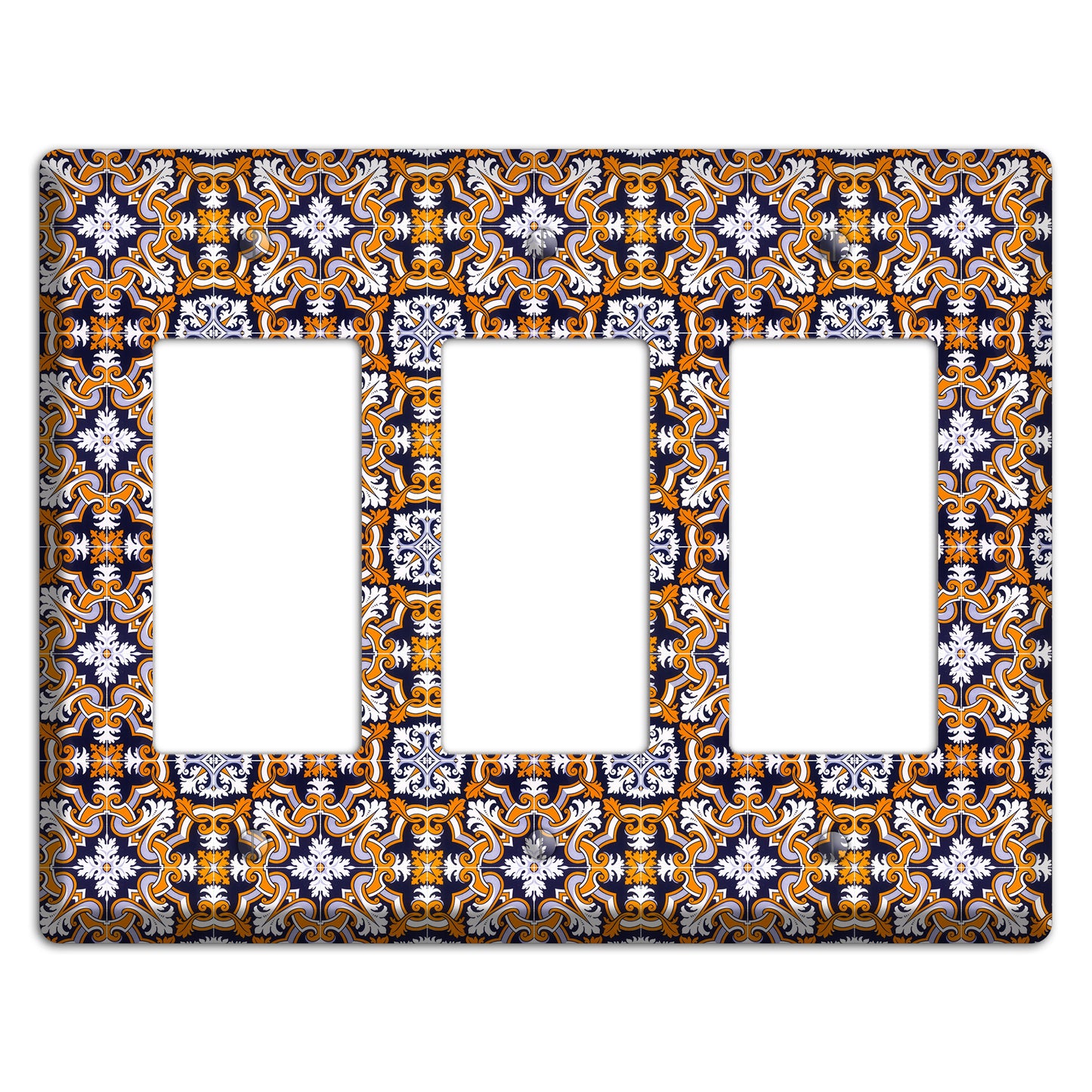 Tavira Tiles 6 3 Rocker Wallplate