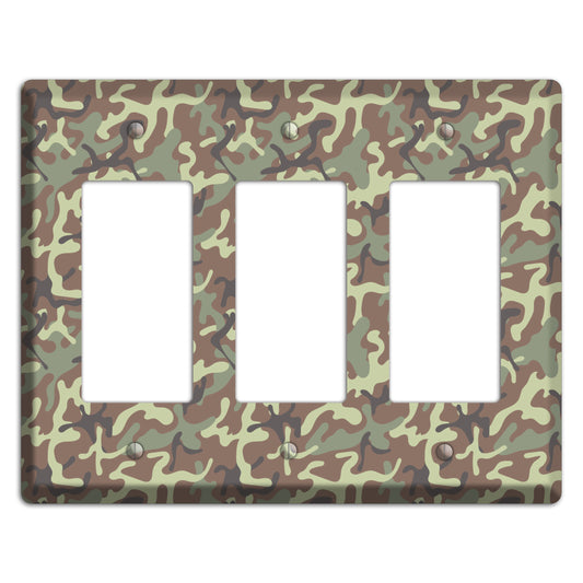 Jungle 1948 Camo 3 Rocker Wallplate