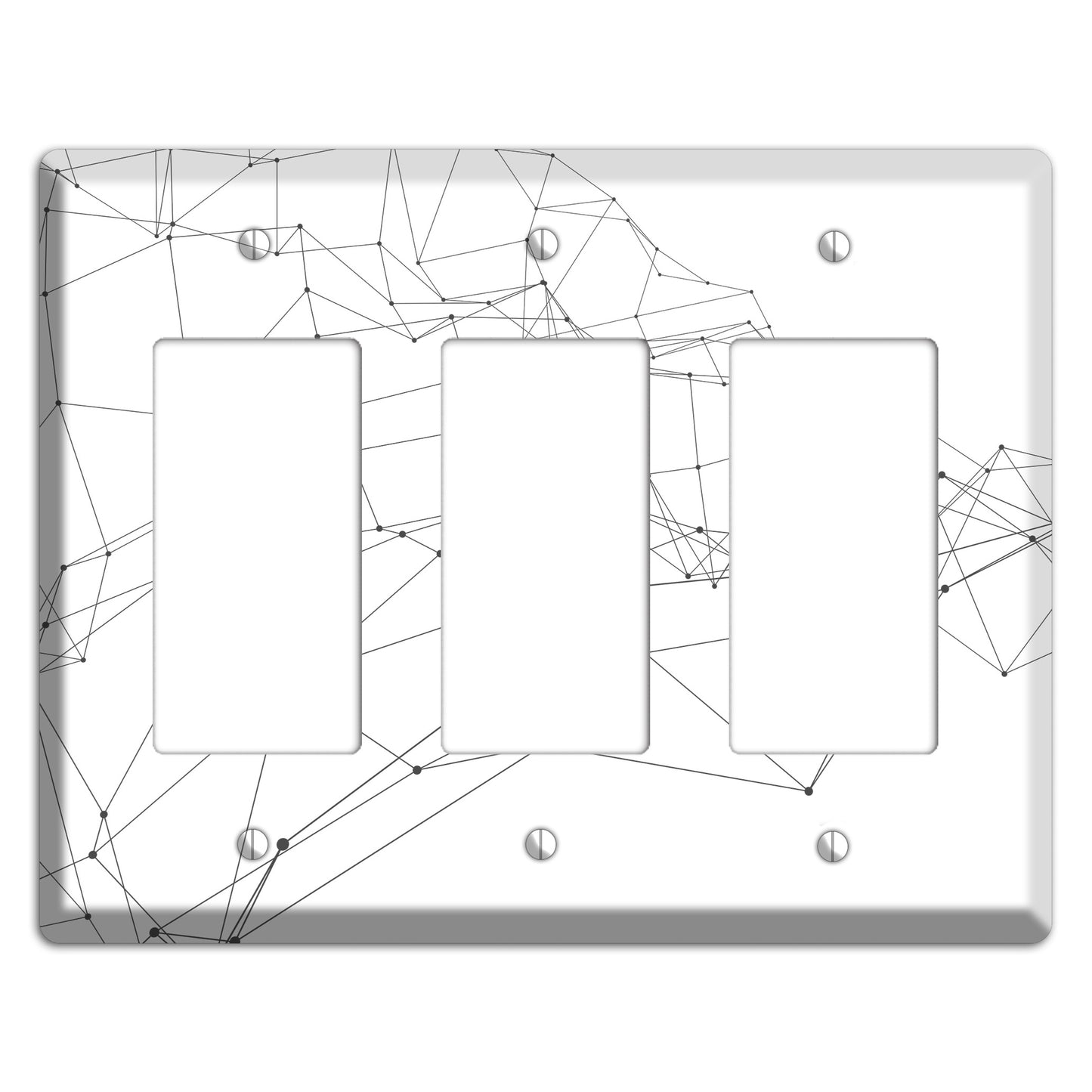 Linear D 3 Rocker Wallplate