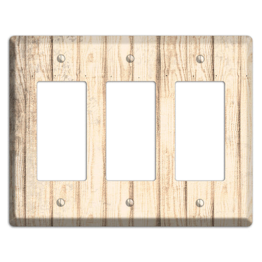 Sidecar Weathered Wood 3 Rocker Wallplate