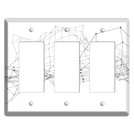 Linear J 3 Rocker Wallplate