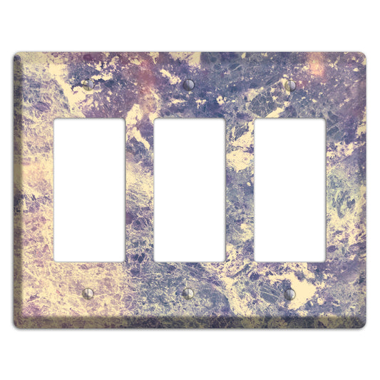 Manatee Marble 3 Rocker Wallplate