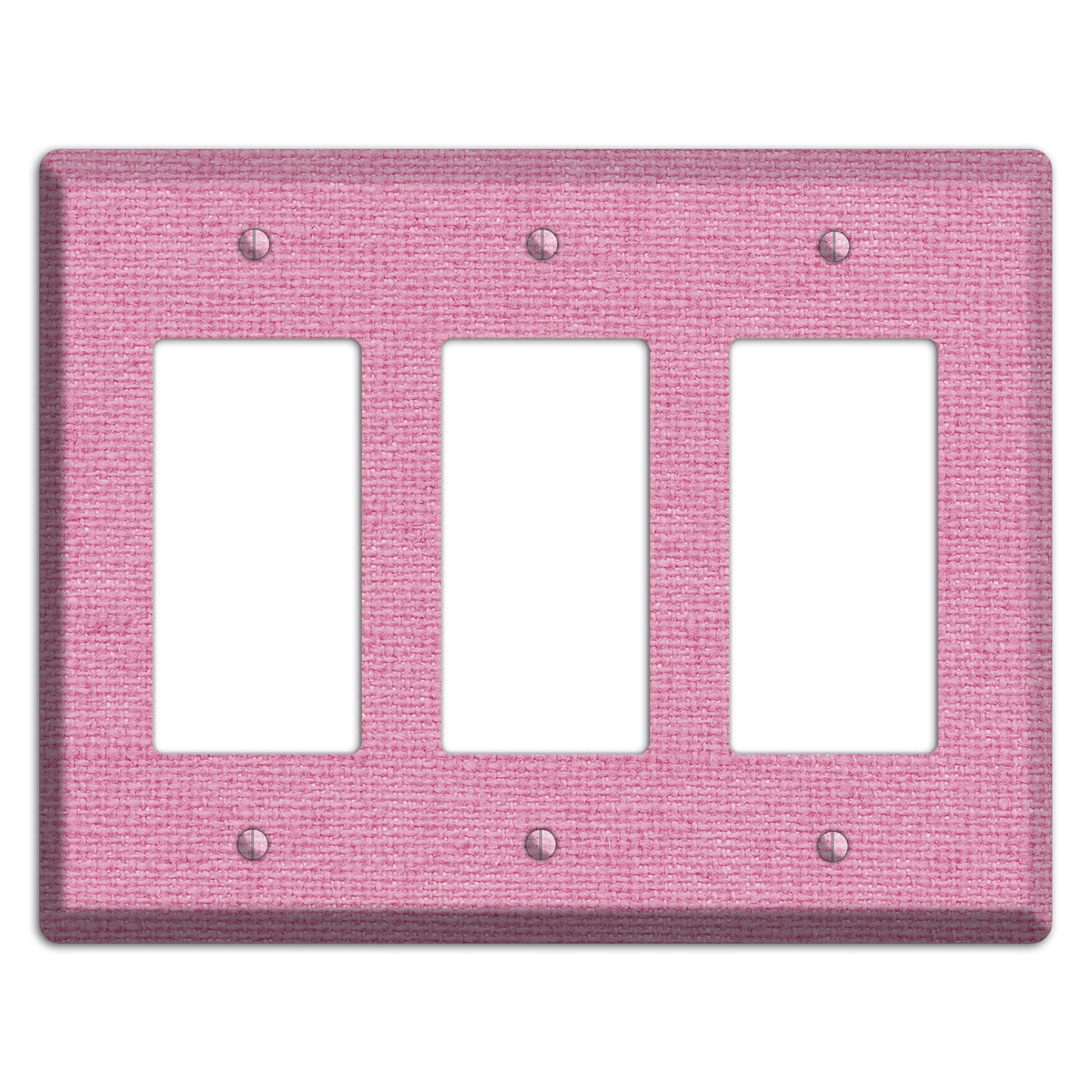 Gamboge Pink Texture 3 Rocker Wallplate