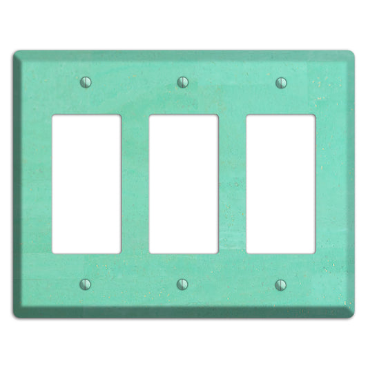 Seafoam Cork 3 Rocker Wallplate