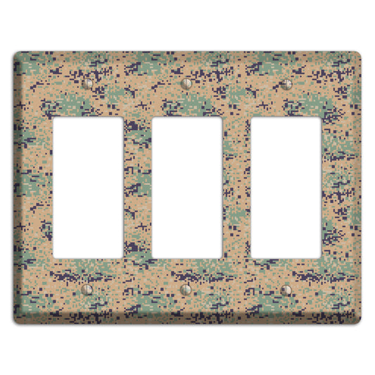 Marpat Woodland Camo 3 Rocker Wallplate