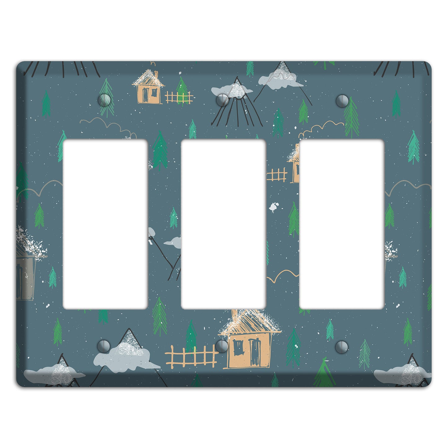 Wildlife Neighborhoods 1 3 Rocker Wallplate