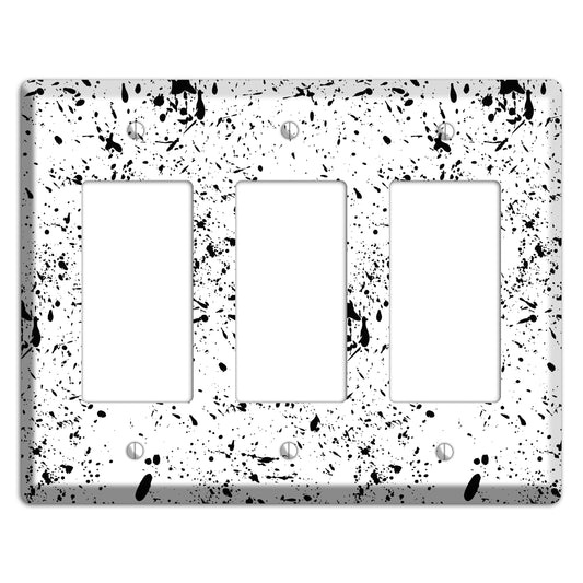 Ink Splash 7 3 Rocker Wallplate