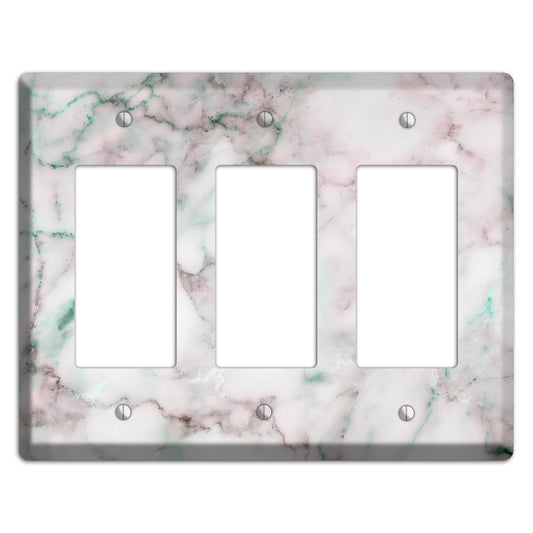 Nebula Marble 3 Rocker Wallplate