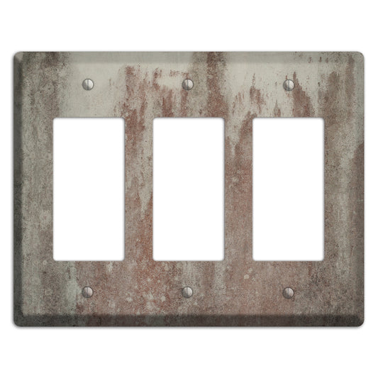 Old Concrete 13 3 Rocker Wallplate