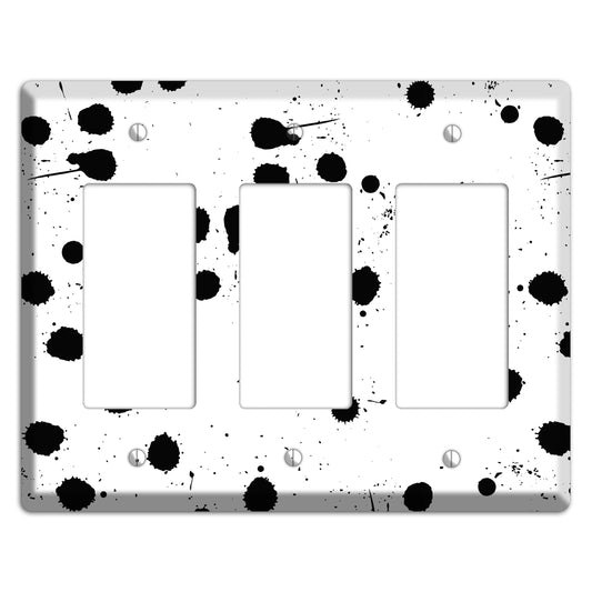 Ink Splash 9 3 Rocker Wallplate