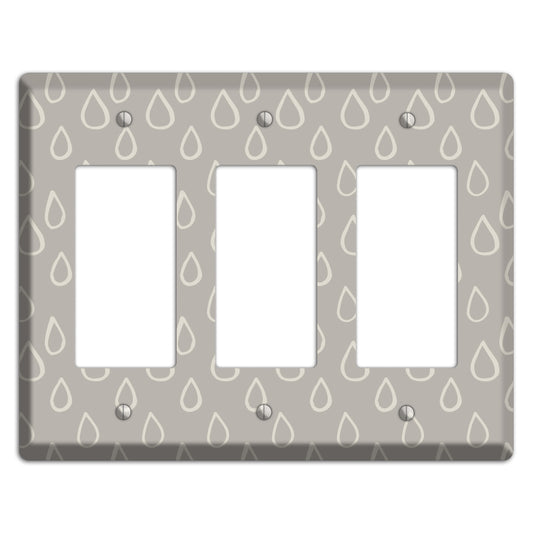 Simple Scandanavian Style N 3 Rocker Wallplate