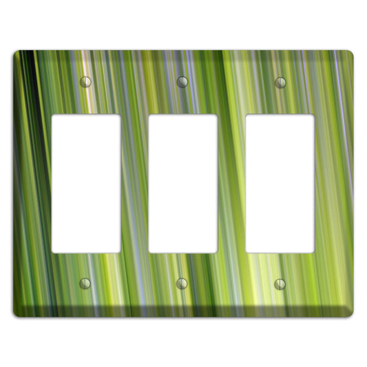 Green Ray of Light 3 Rocker Wallplate