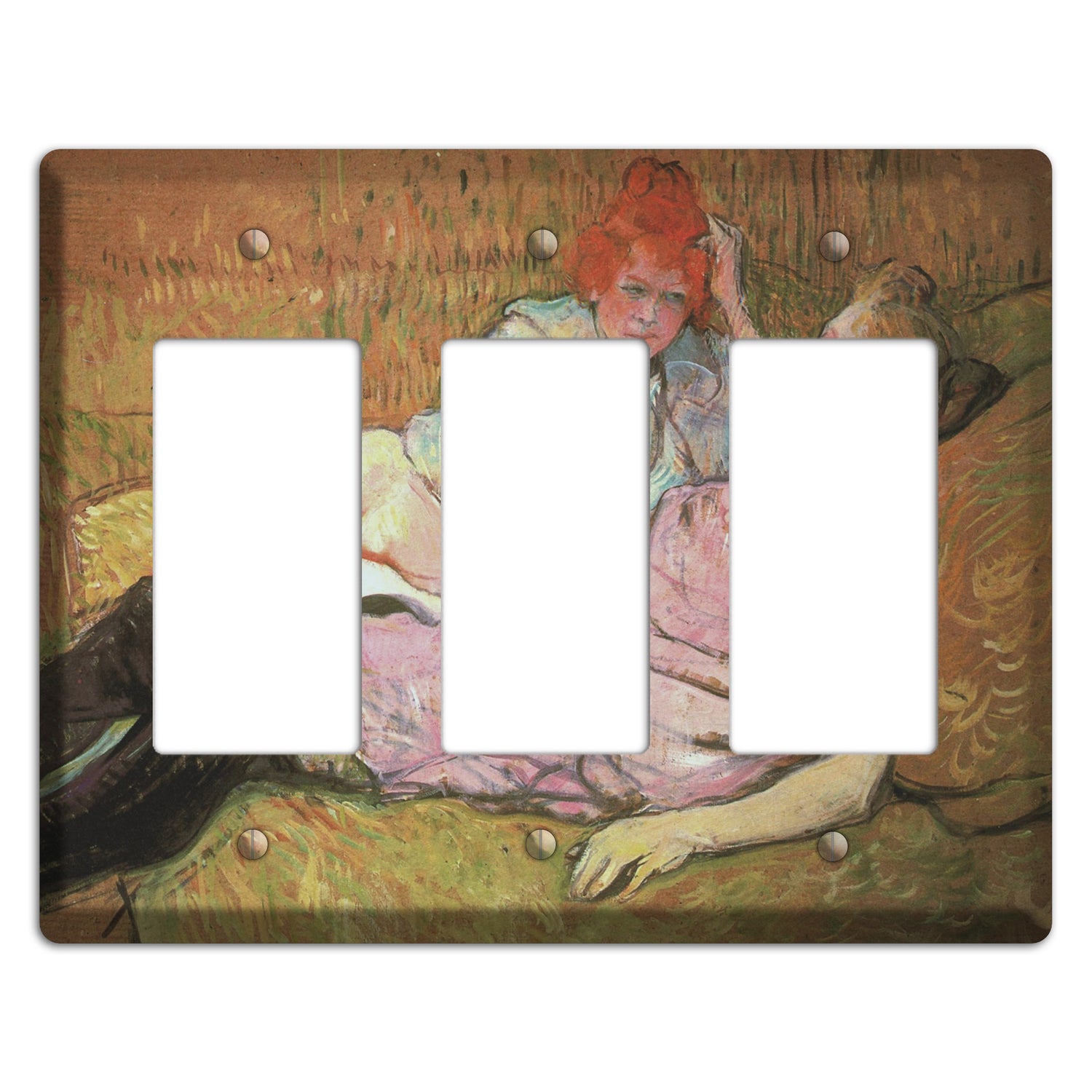 Toulouse-Lautrec 2 3 Rocker Wallplate