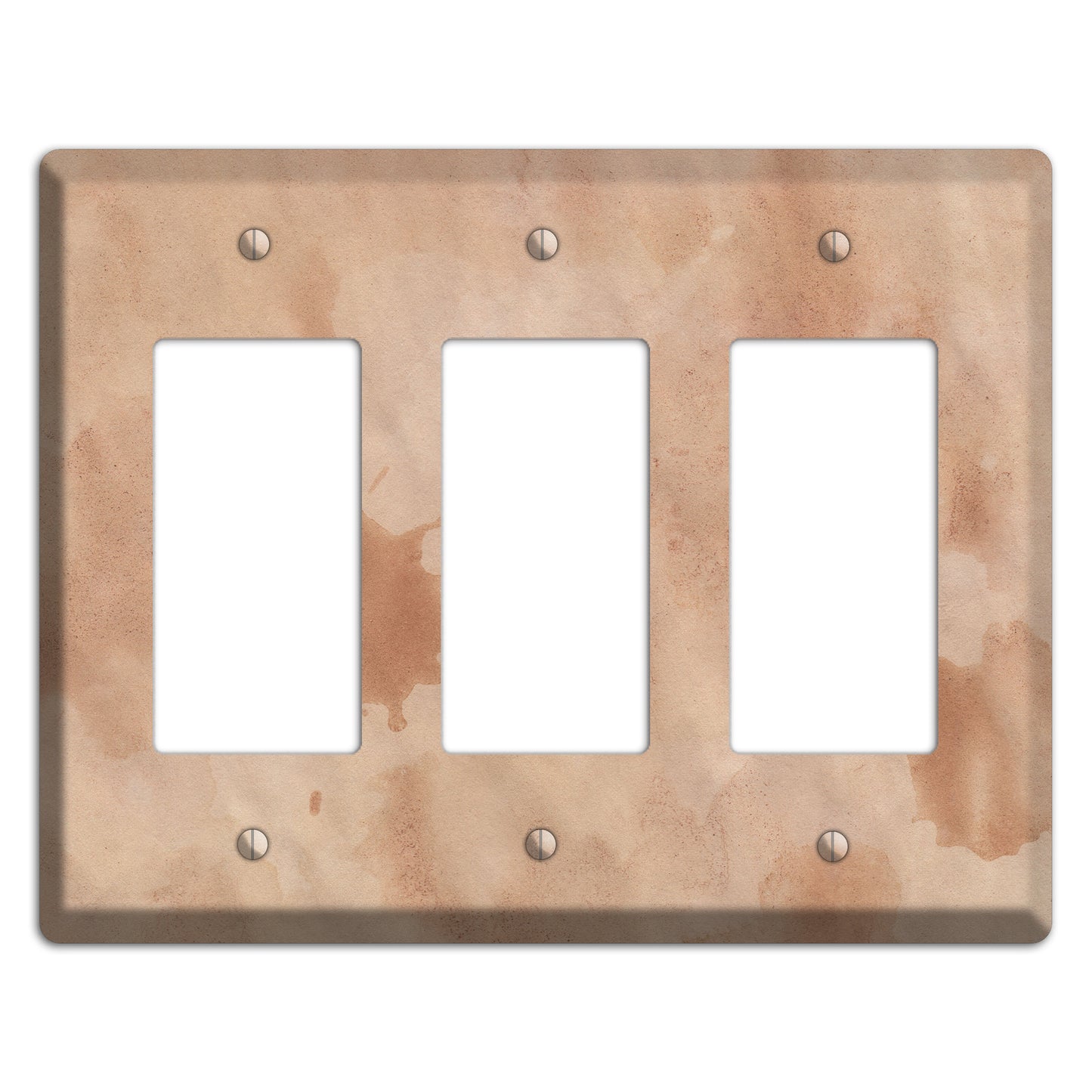 Aged Paper 2 3 Rocker Wallplate