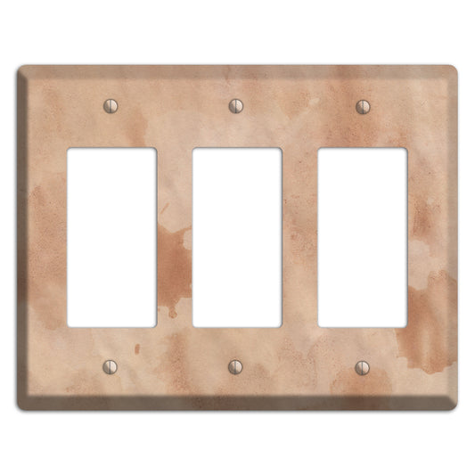 Aged Paper 2 3 Rocker Wallplate