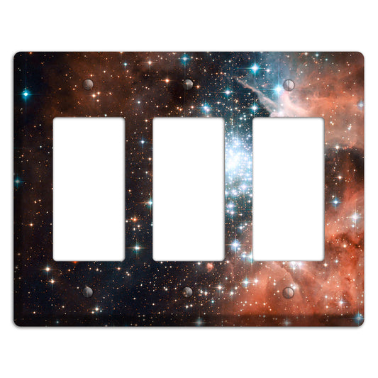 star cluster bursts 3 Rocker Wallplate