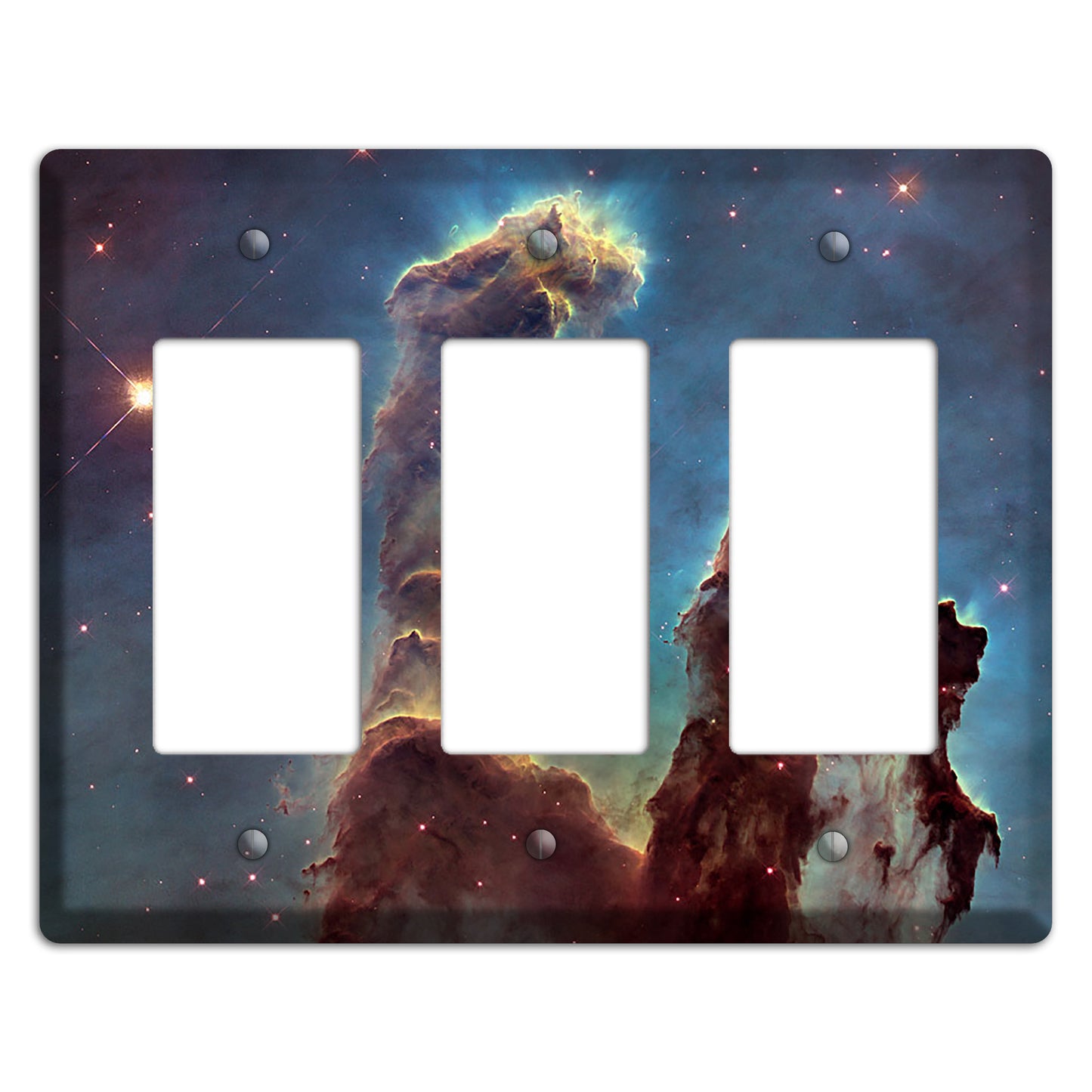 Pillars of Creation 3 Rocker Wallplate