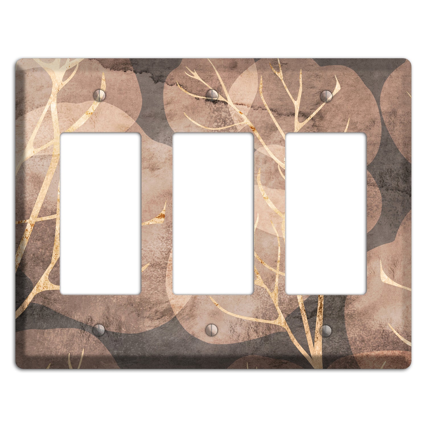 Autumn Leaves 3 Rocker Wallplate