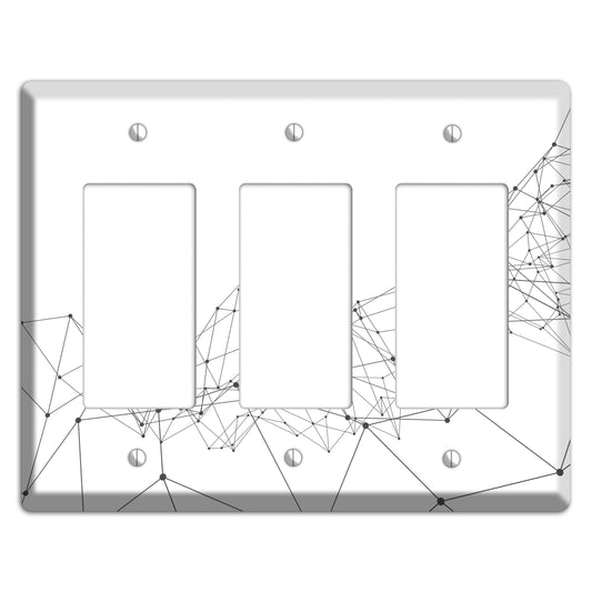 Linear B 3 Rocker Wallplate