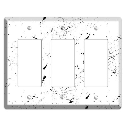 Ink Splash 1 3 Rocker Wallplate